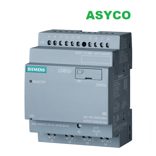 6ED1052-2FB08-0BA0 - Bộ lập trình logo! 230RCEO Siemens