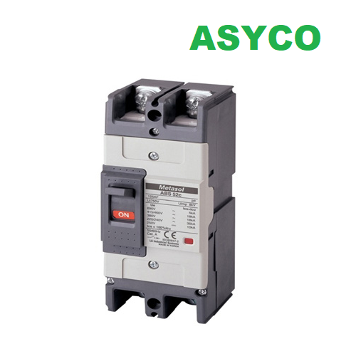 ABS52c 50A - Aptomat LS MCCB 2P 50A 35kA