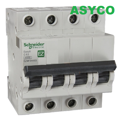 EZ9F34450 - Aptomat Schneider MCB 4P 50A 4.5kA