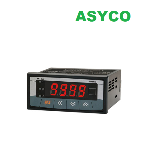 MT4Y-DA-40 - Đồng hồ đo dòng điện DC Autonics MT4Y 110-220V 72x36mm
