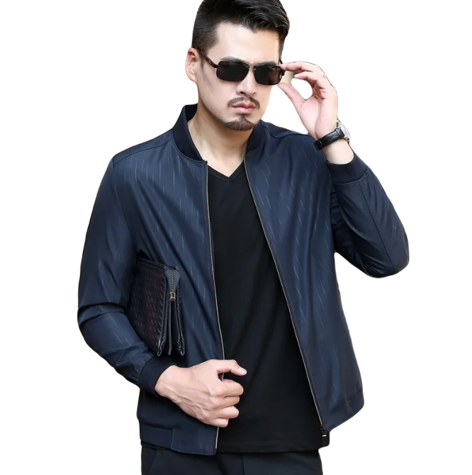 Áo Khoác Vincento lót lông MDSD với chất liệu cotton kết hợp polyester