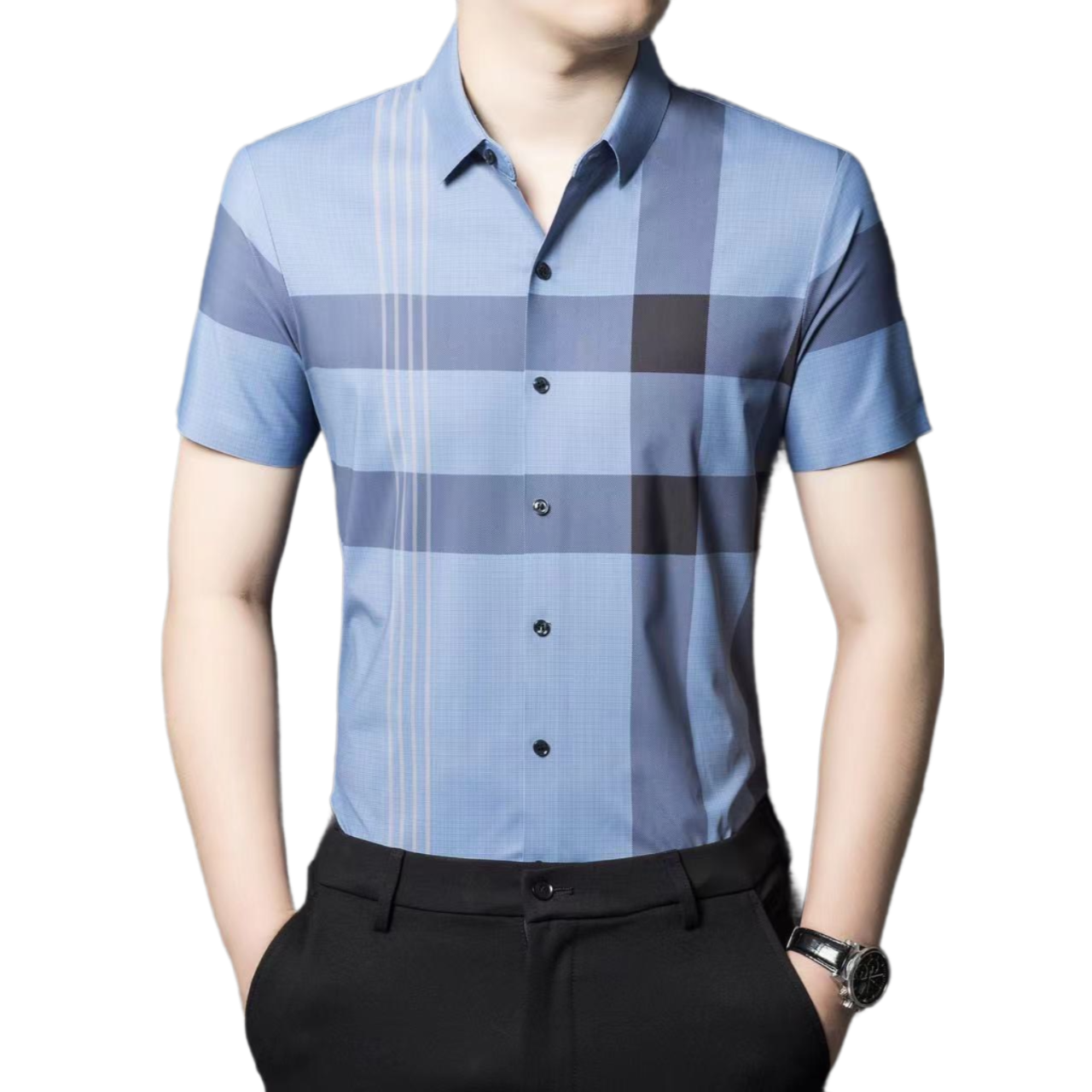 Combo 2 áo sơ mi Kazuma tặng ví cá sấu