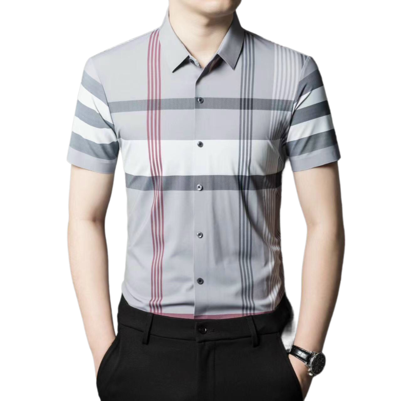 Combo 2 áo sơ mi Kazuma tặng ví cá sấu