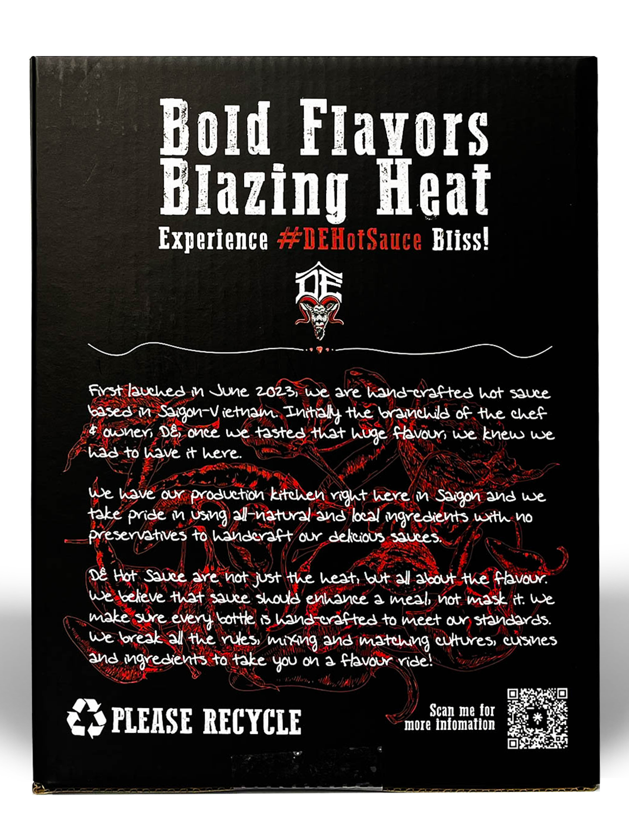 Set quà tặng - Dê Hot Sauce Gift Box