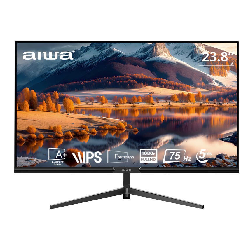  AIWA MF240B-V 23.8Inch 75Hz IPS FHD 5ms 