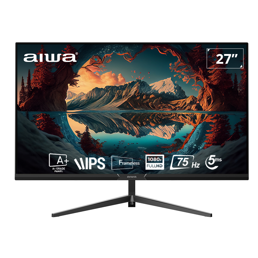  AIWA MF270B-V 27Inch 75Hz IPS FHD 5ms 