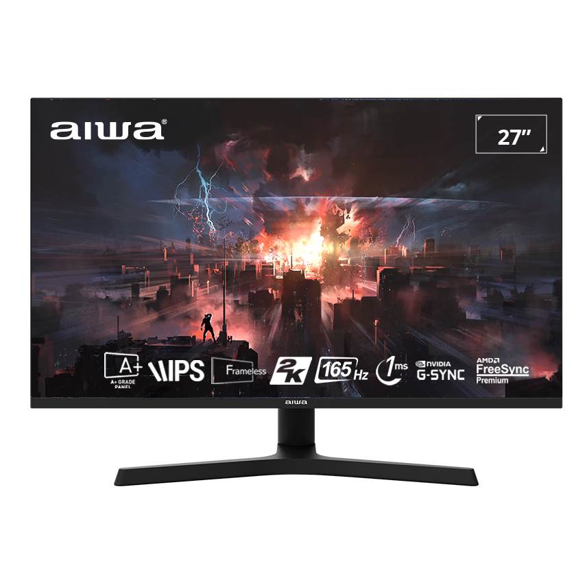  Màn hình AIWA MZ270L-Y 27inch 165Hz IPS 2K 1ms 