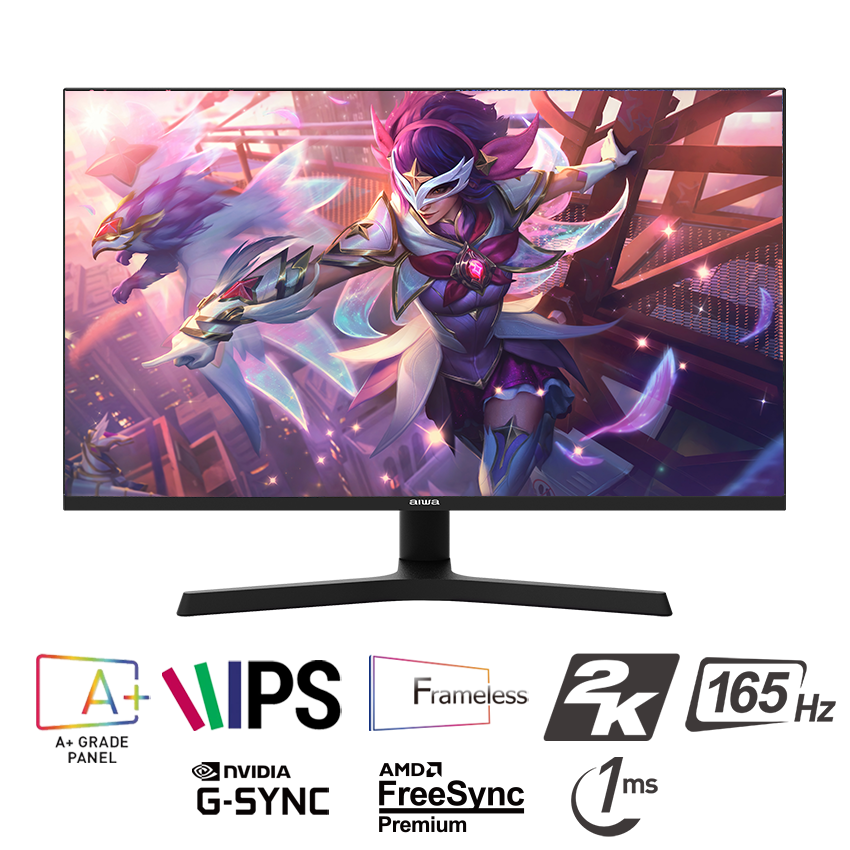  AIWA MZ270L-Y 27inch 165Hz IPS 2K 1ms 