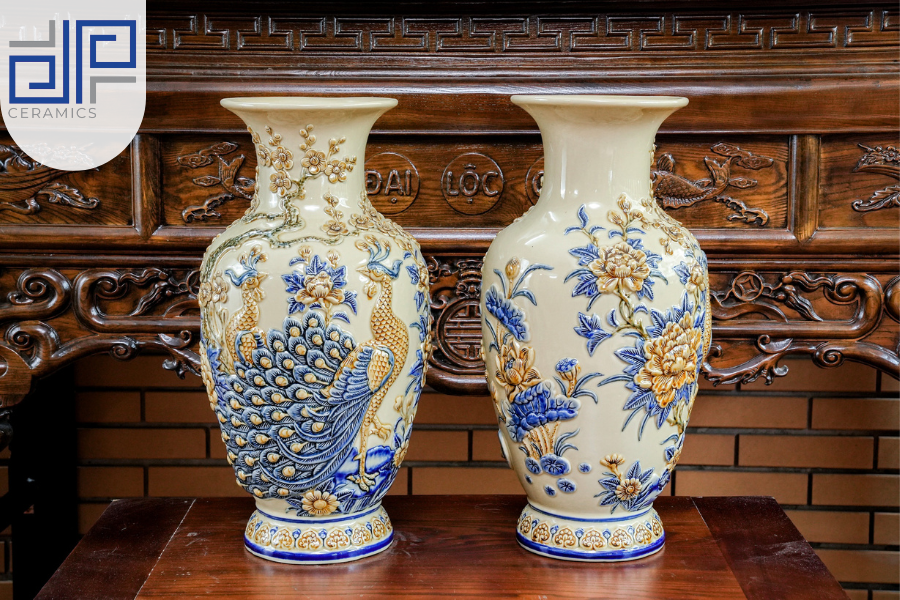 Lọ tiểu lộc bình Công danh phú quý