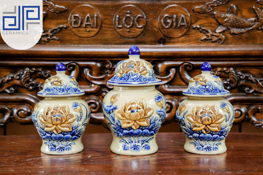 Bộ đồ thờ Liên hoa