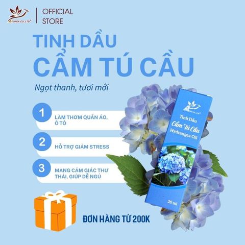  Tinh Dầu Hoa Cẩm Tú Cầu (20ml) 