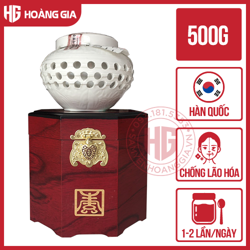 Cao hồng sâm Hoàng hậu Hàn Quốc hủ 500g