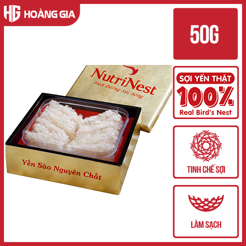 Tổ Yến Sào Tinh Chế Sợi Nutrinest hộp 50g