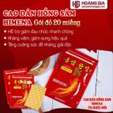 Cao dán hồng sâm Hàn Quốc Himena gói đỏ