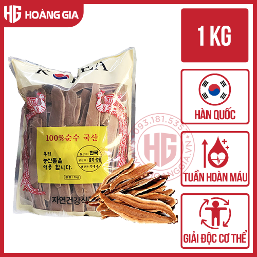 Nấm Linh Chi Hàn Quốc thái lát loại tốt bịch 1 kg