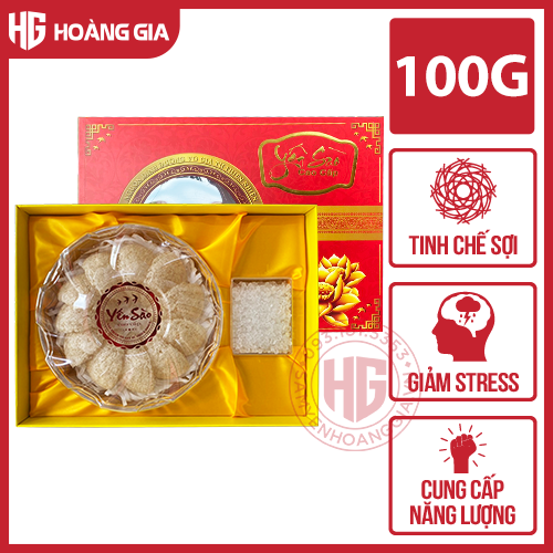 Yến Sào Cần Giờ làm sạch sợi ngắn 100g