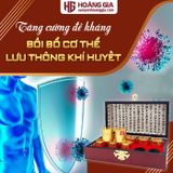 An cung ngưu Hàn Quốc hộp gỗ 10 viên thượng hạng