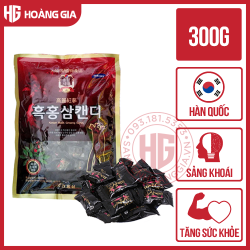 Kẹo Hắc Sâm Hàn Quốc loại tốt 300g