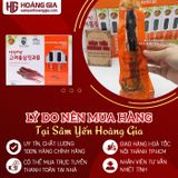 Sâm củ 6 năm tuổi tẩm mật ong ACHIMMADANG hộp 300g 8 củ