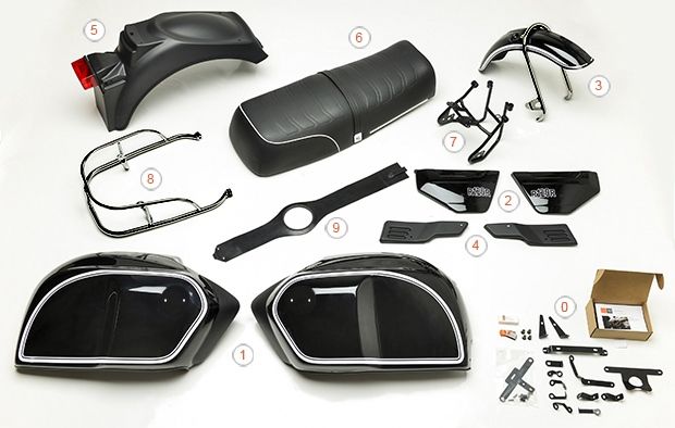Unit Garage Kit Body BMW R1200R