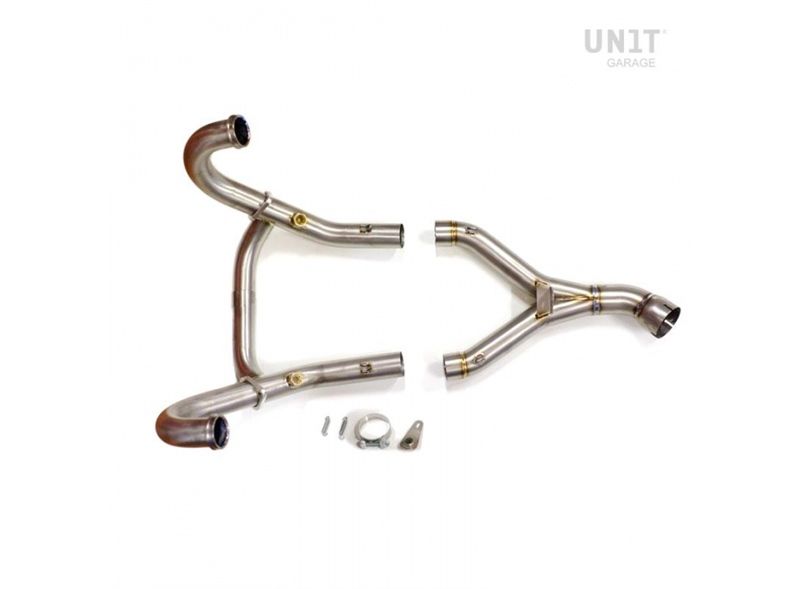 Cổ Pô Unit Garage RNineT WITHOUT CATALYTIC CONVERTER TITANIUM WITH VISIBLE WELDING