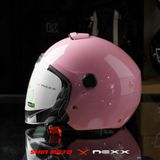  Mũ 3/4 Nexx Y.10 Plain - Pastel Pink 