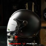  Mũ 3/4 Nexx Y.10 Midtown - Black Matt 