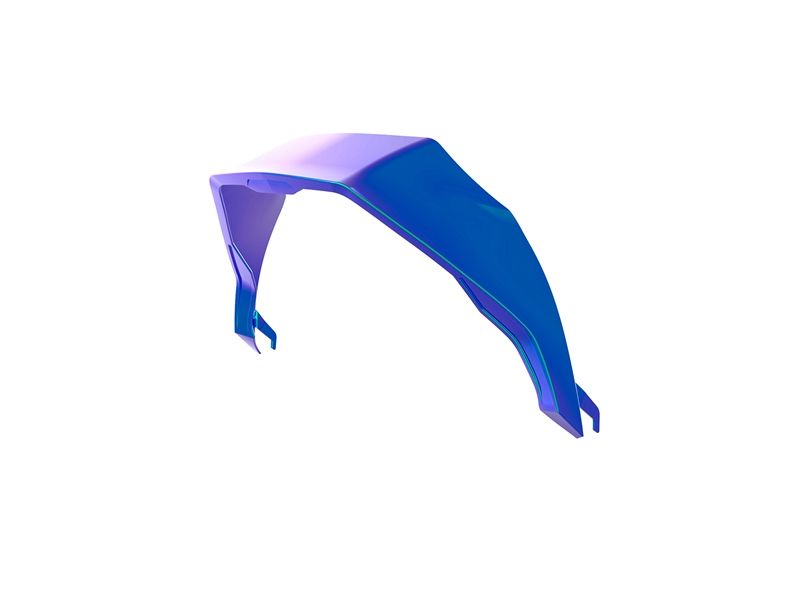 Đuôi Gió Mũ Fullface Nexx X.R3R - Iridium Blue