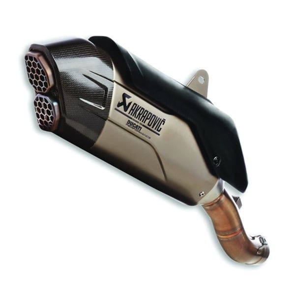 Pô Akrapovic Slip-on Titanium Ducati Multistrada V4/Rally/PikePeak