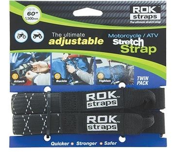 Dây Ràng Hành Lý ROK Straps Heavy Duty (Max 1500mm) - Black/Reflective