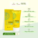  Kem Chống Nắng Xanh Làm Dịu & Cấp Ẩm - 365 Daily Care Blue Sun Cream SPF 50+/PA+++ ECOSY KCNX70 - 70ML 