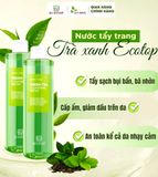  Nước Tẩy Trang Chiết Xuất Trà Xanh - Daily Green Tea Cleansing Water ECOTOP NHHTX300 - 300ML 