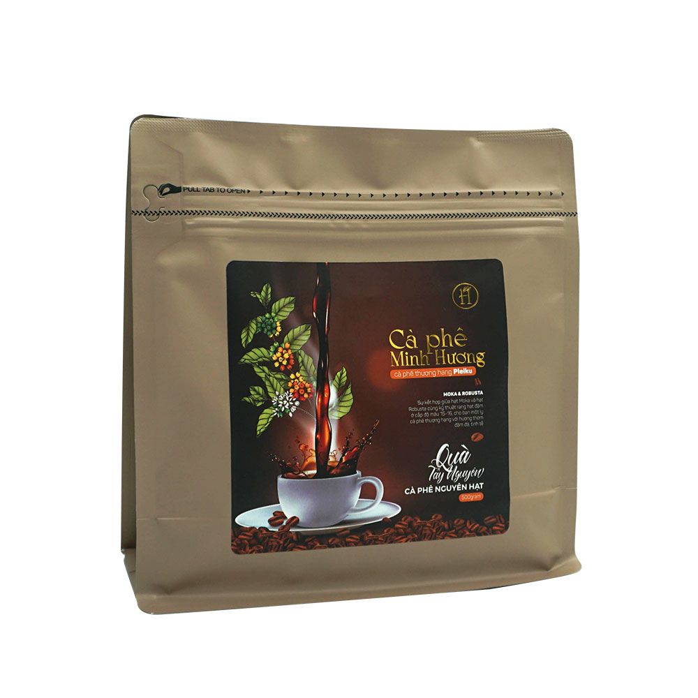 Cà phê hạt Minh Hương - Moka & Robusta