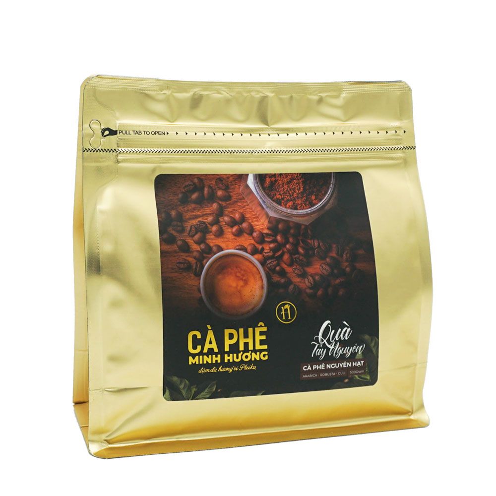 Cà phê hạt Minh Hương - Arabica, Robusta & Culi