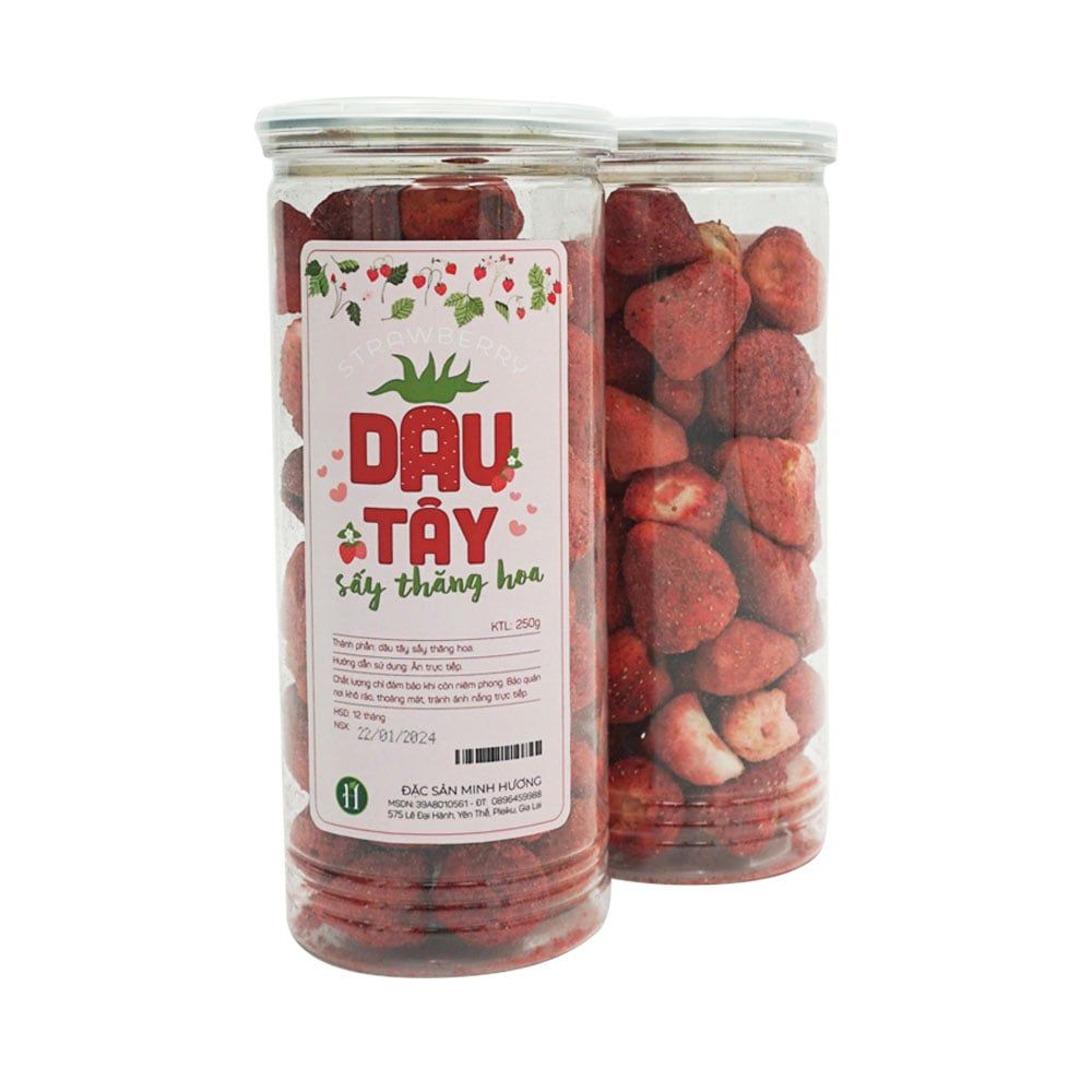 Dâu tây sấy thăng hoa