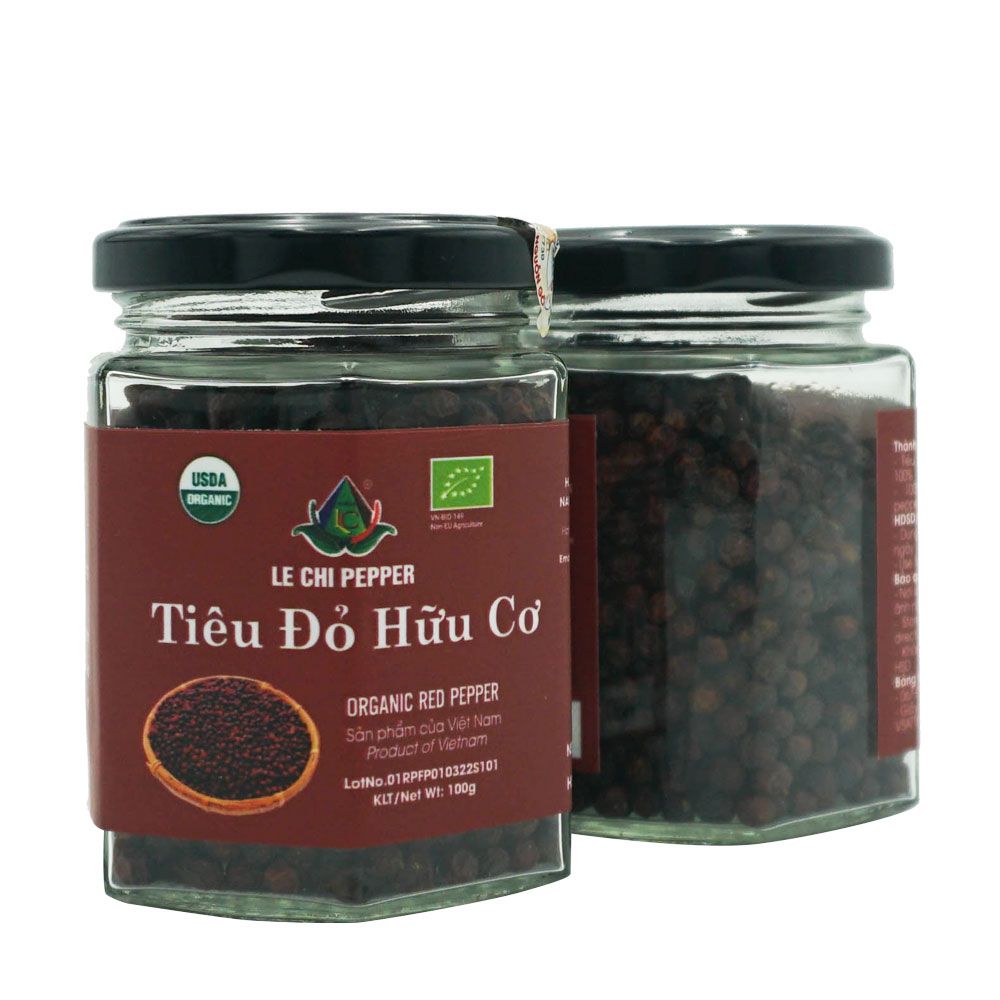 Tiêu đỏ hữu cơ