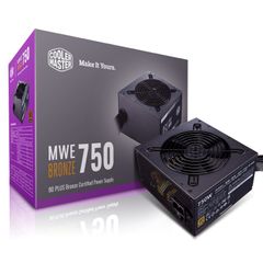 Nguồn Máy tính Cooler Master 750W MWE 750V2 80 Plus Bronz