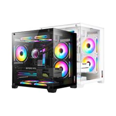 Thùng máy Case MAGIC Aqua-M Ultra Plus | Full M-ATX BLACK