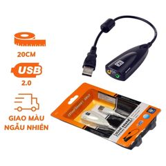 Đầu chuyển USB ra âm thanh 3.5