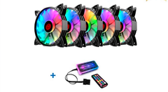 Bộ 5 Fan Colomoon V1 RGB + HUB + REMOTE