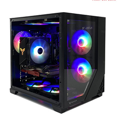 Thùng máy tính PC Gaming (H610, i3 12100F, Ram DDR4 8Gb, SSD NVMe 256Gb, VGA 1660 Super, Nguồn 550W Infinity, Case CENTAUR TITAN, Fan LED)