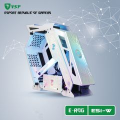 PC Gaming (H610, i3 12100F, Ram DDR4 16Gb, SSD NVMe 256Gb, VGA 1660 Super, Nguồn 550W Infinity, Case VSP ES1 TRẮNG, Fan LED)