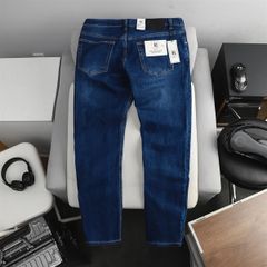 Quần jean dài tông xanh đen, xanh mực 157 159 slimfit (Mẫu 12)