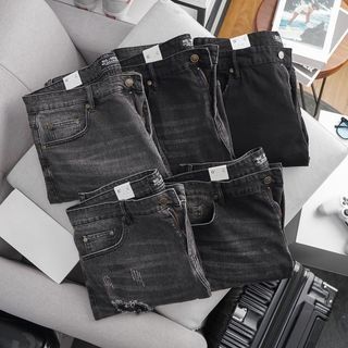 Quần Short jean đen mã 56 57 58 59 (Mẫu 2)