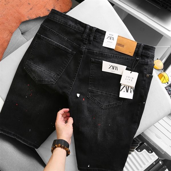Quần short jean màu đen đủ mẫu
