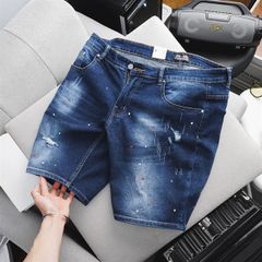 Quần short jean thời trang cỡ đại siêu co giãn 134 138 (Mẫu 7)