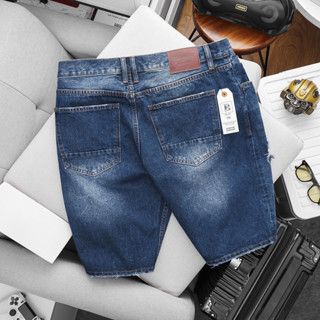 Quần Short jean xanh cotton (Mẫu 4)