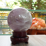 Cầu thạch anh tím nặng 3kg, đường kính 12.3cm