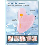 Miếng massage nâng cơ đá thạch anh tự nhiên thiên tạo
