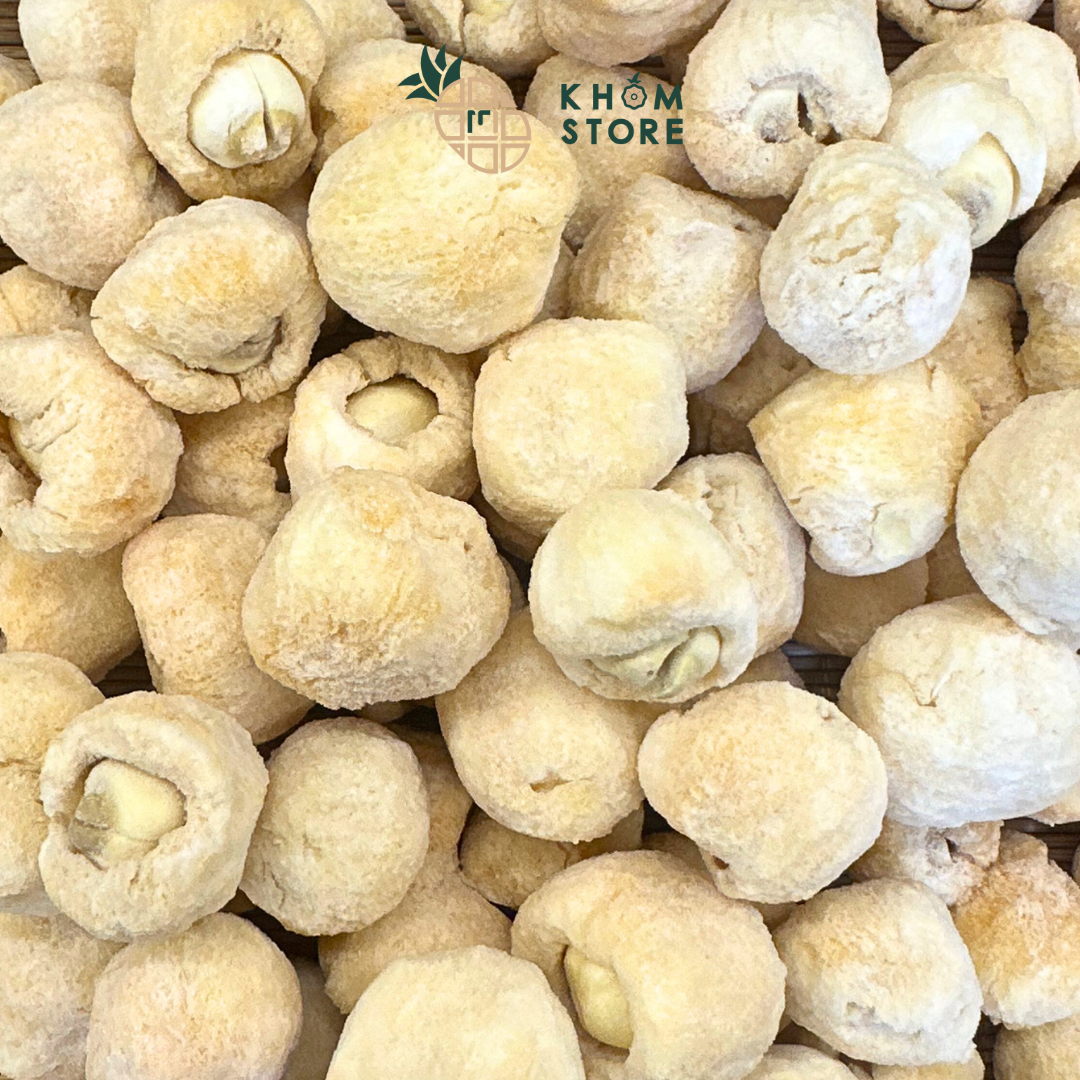 HÀNG SỈ NHÃN ÔM HẠT SEN SẤY GIÒN
